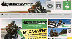 Desktop Screenshot of bikeroutfit.dk